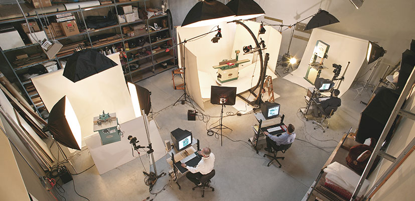 Photo Studio at Grizzly facility
