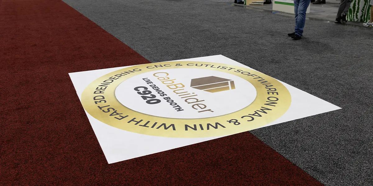 Floor Decals - 8-ft x 8-ft Square (4)