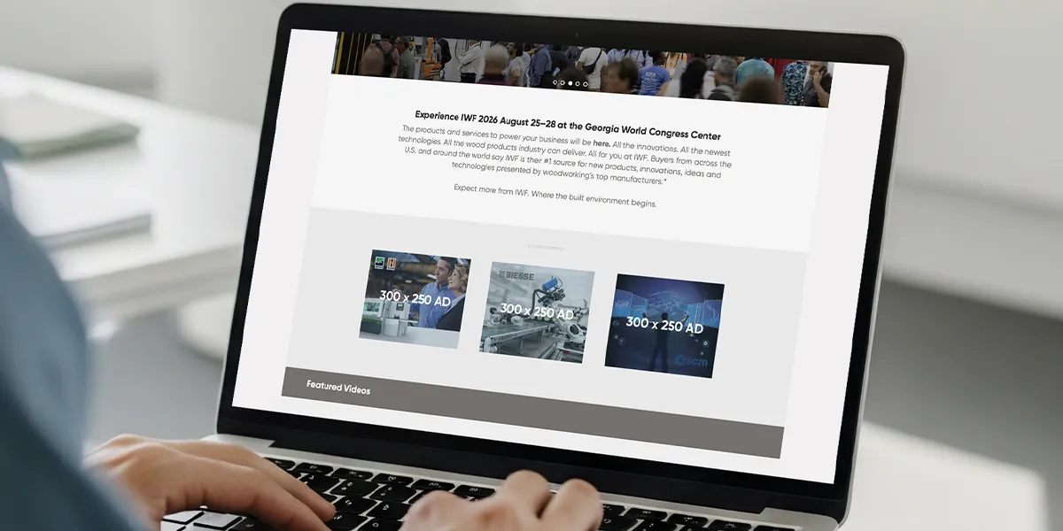 Web Ad in medium 3 column position